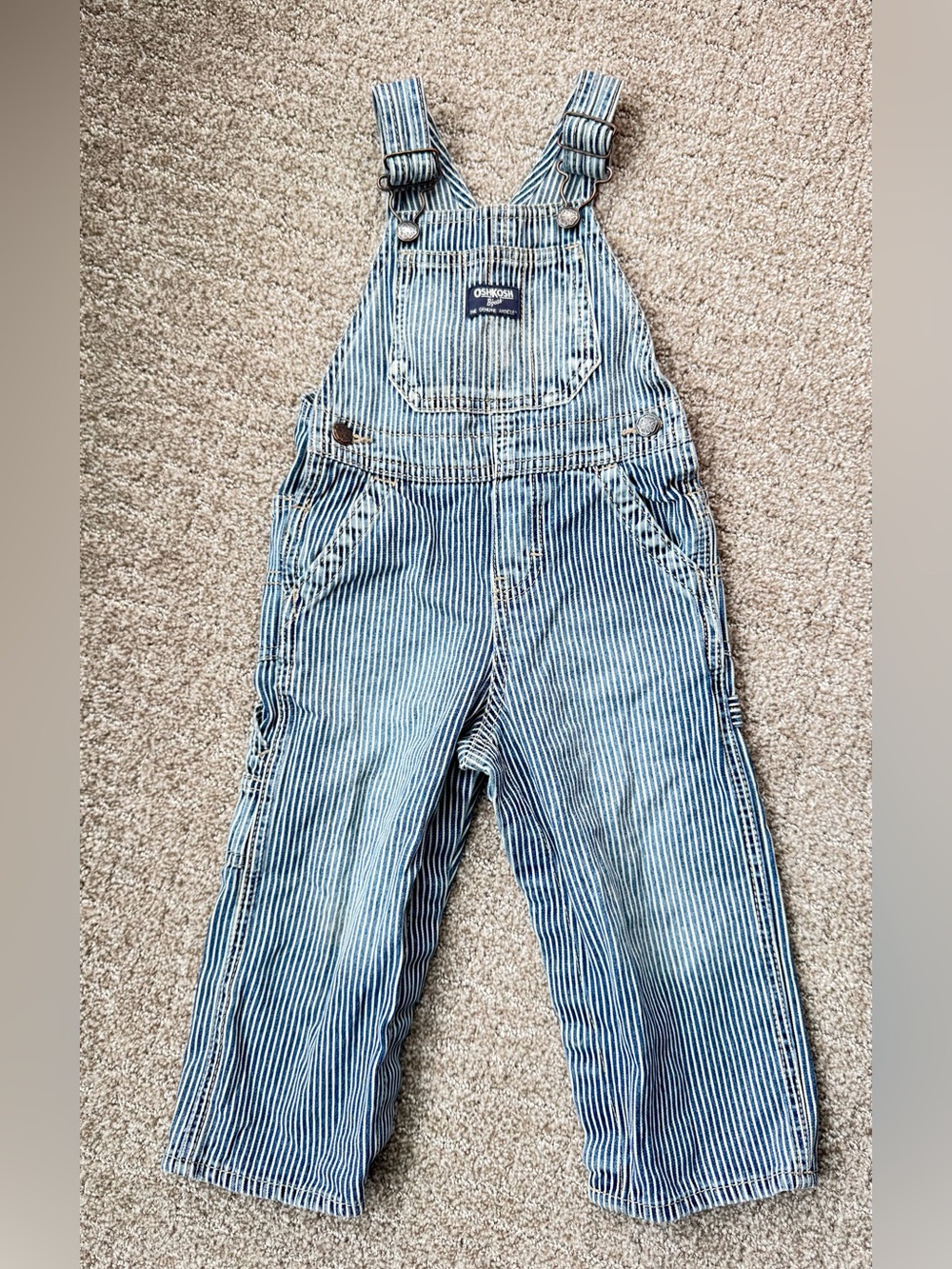 Oshkosh overalls kids size 24m
